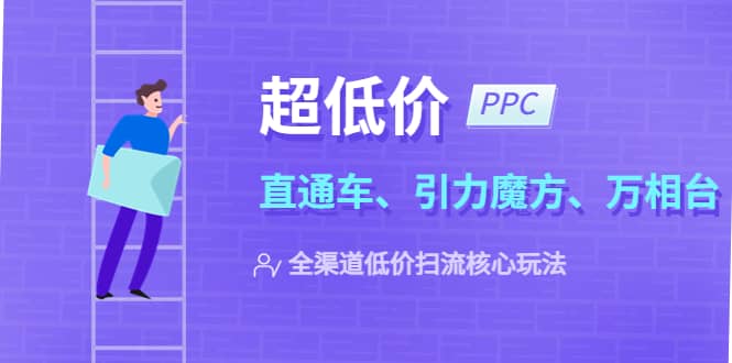 2023超低价·ppc—“直通车、引力魔方、万相台”全渠道·低价扫流核心玩法-杨振轩笔记