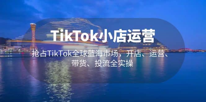 TikTok小店运营 抢占TikTok全球蓝海市场，开店、运营、带货、投流全实操-杨振轩笔记