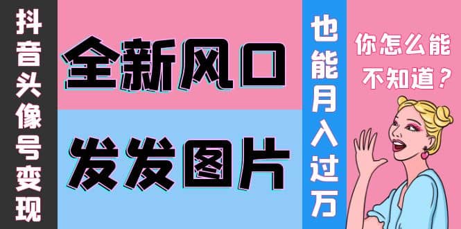 抖音头像号变现0基础教程-杨振轩笔记