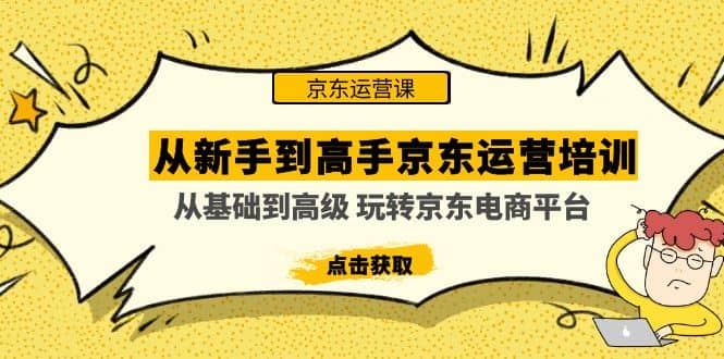 从新手到高手京东运营培训：从基础到高级 玩转京东电商平台(无水印)-杨振轩笔记