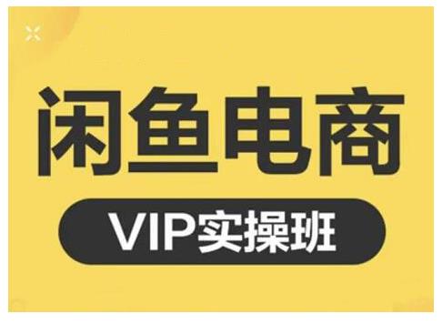 闲鱼电商零基础入门到进阶VIP实战课程，帮助你掌握闲鱼电商所需的各项技能-杨振轩笔记