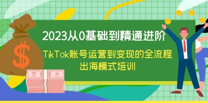 2023从0基础到精通进阶，TikTok账号运营到变现的全流程出海模式培训-杨振轩笔记