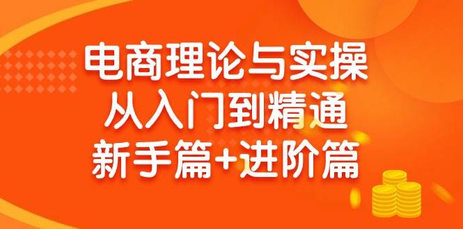 电商理论与实操从入门到精通 新手篇+进阶篇-杨振轩笔记